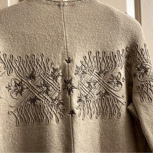 Geiger Wool Jacket lovely natural cream color